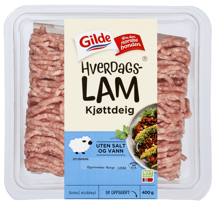 Lammedeig Hverdagslam 400g Gilde