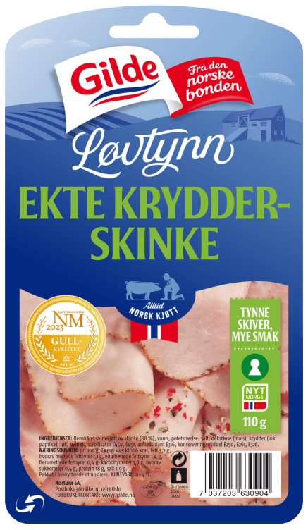 Krydderskinke Løvtynn 110g