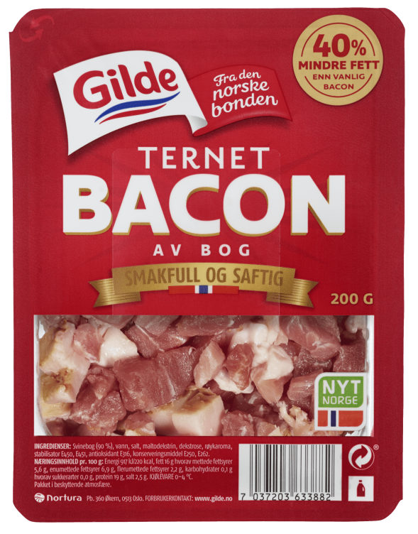 Bilde av Gilde Ternet Bacon 200g