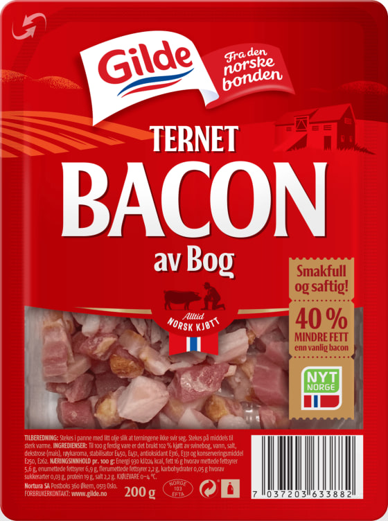 Bilde av Gilde Ternet Bacon 200g