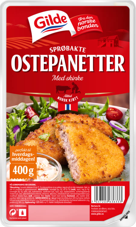 Ostepanetter 400g Gilde