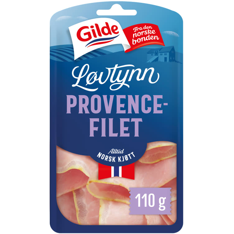 Provencefilet Løvtynn 110g
