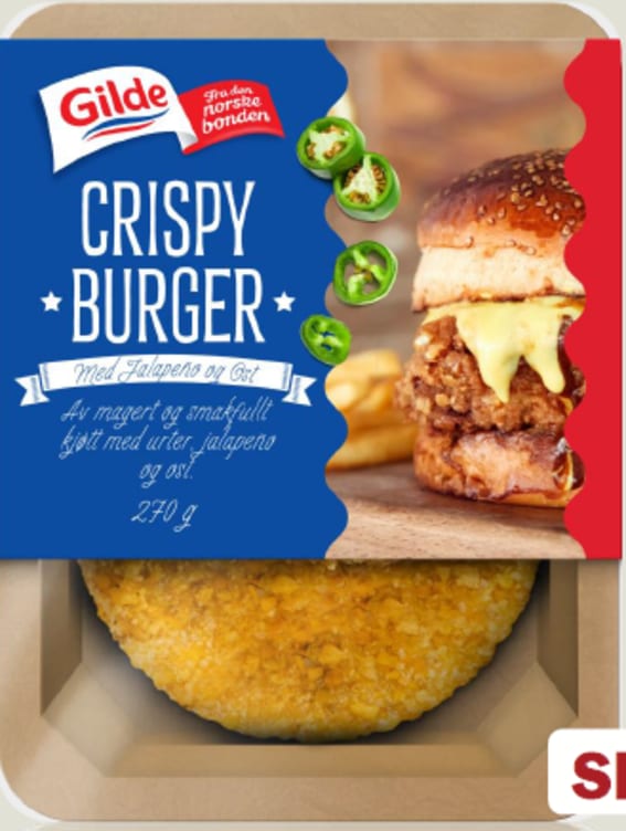 Crispy Burger 270g Gilde