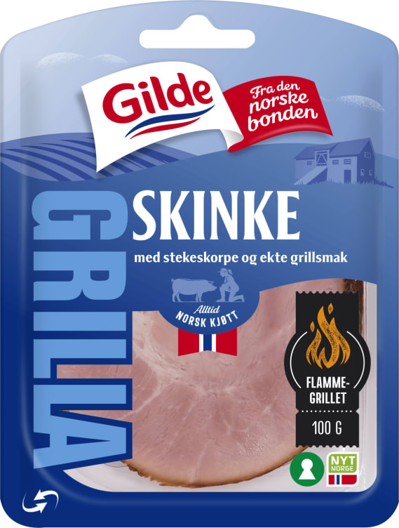 Skinke Grilla 100g Gilde Menyno 