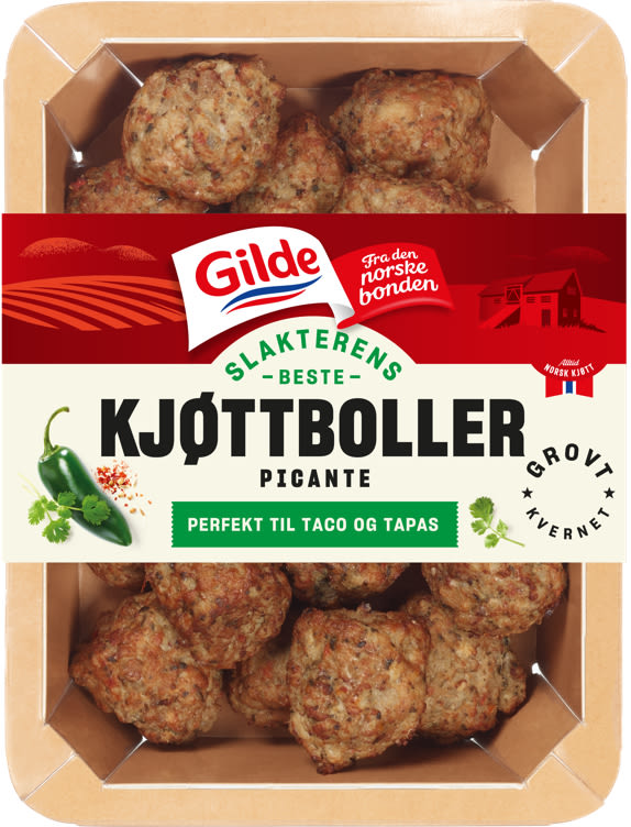 Kjøttboller Picante 400g Gilde