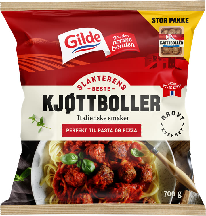Kjøttboller Italiensk 700g Gilde