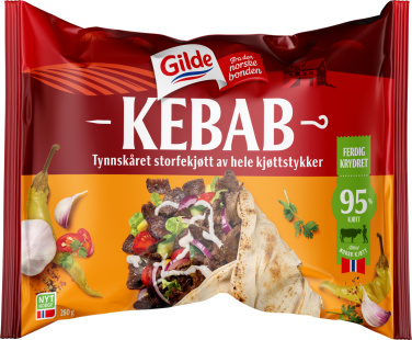 Kebab Av Storfe 280g Gilde