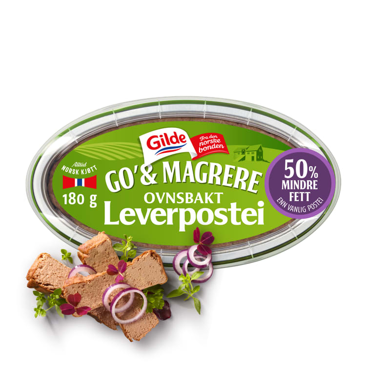 Leverpostei Ovnsbakt 180g Go&Mager