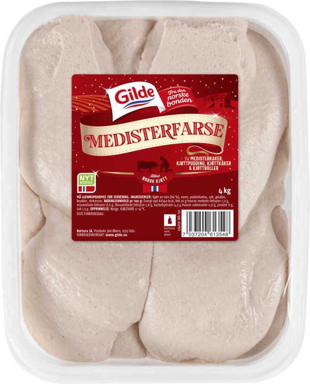 Medisterfarse 4kg Gilde