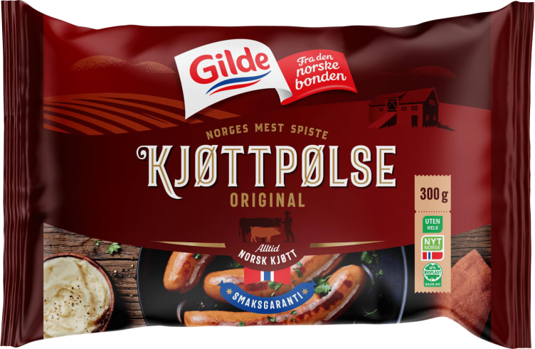 Gilde Kjøttpølse Original 300g