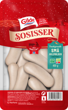Sosisser 400g Gilde