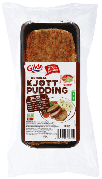 Kjøttpudding 500g Gilde