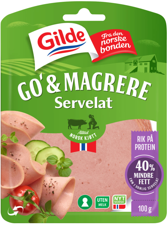 Bilde av Servelat 100g Go & Mager