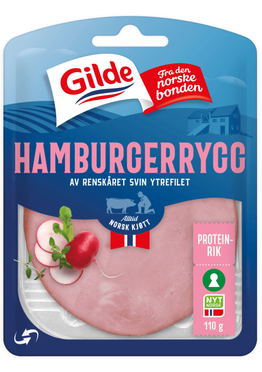 Hamburgerrygg 110g