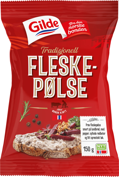 Fleskepølse Bit 150g Gilde