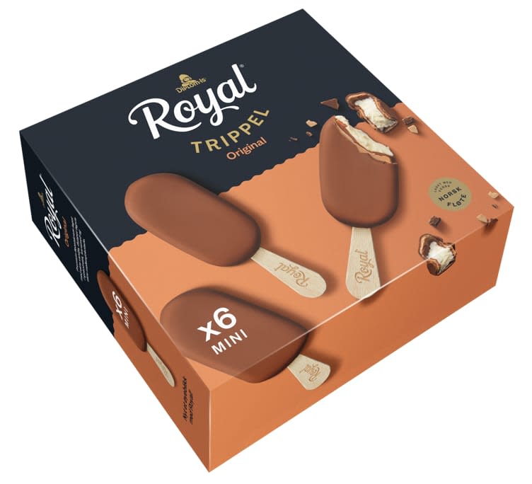 Royal Trippel Mini 6pk Diplom-Is