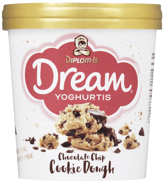 Dream Yoghurtis Choco Chip Cookie Dough 0,8l