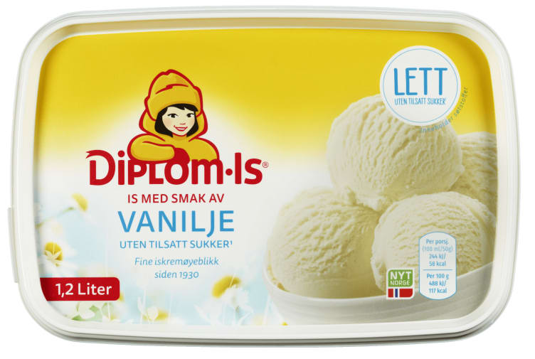 Lett Vaniljeis 1.2l Diplom-Is