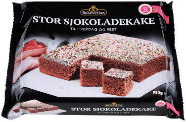 Stor Sjokoladekake