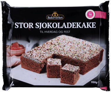 Stor Sjokoladekake