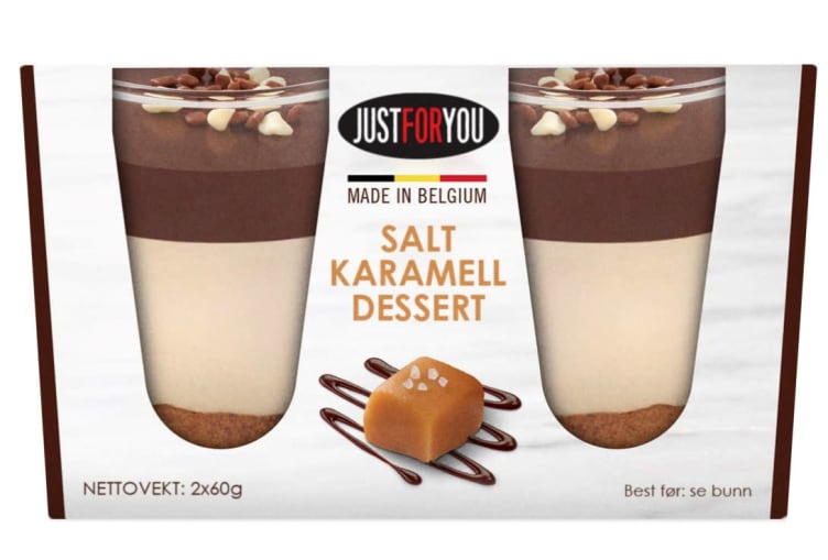 Dessert Salt Karamell 2x60g Just for You