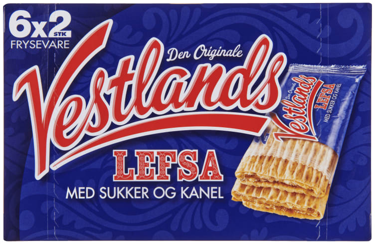 Vestlandslefsa 6x2pk 420g