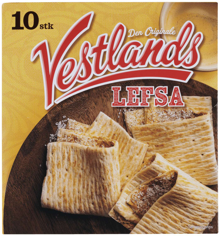 Vestlandslefsa Tørre 10stk 360g