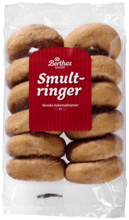 Product Image for Smultringer 12stk 440g Berthas