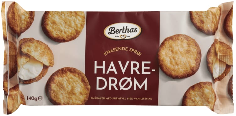 Havredrøm 140g Berthas