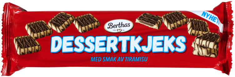 Product Image for Dessertkjeks m/Sjokoladekrem 102g Berthas