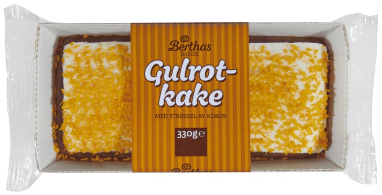 Gulrotkake 330g