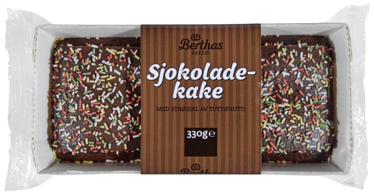 Sjokoladekake 330g Berthas