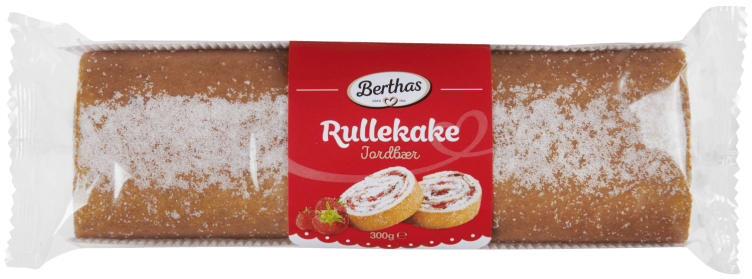 Rullekake Jordbær 300g Berthas