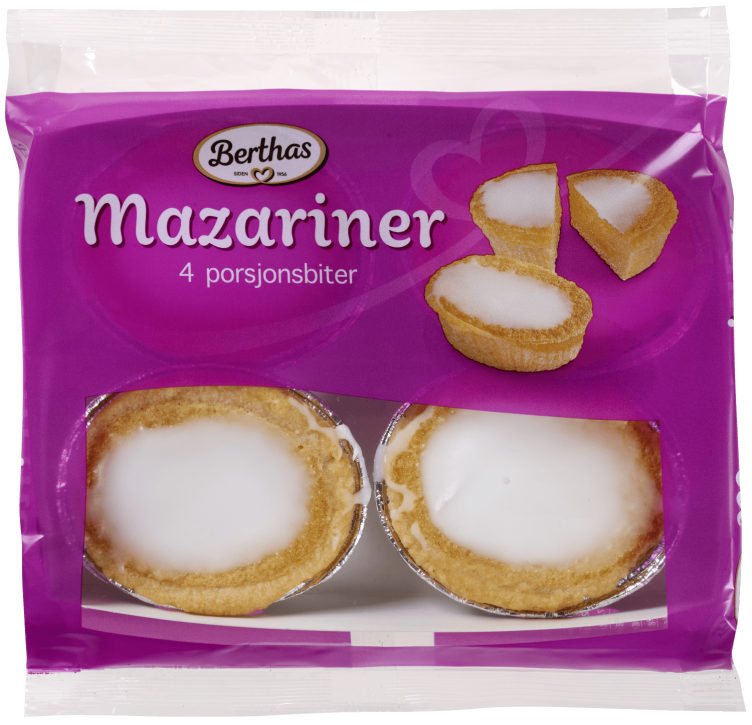 Mazariner 4pk 220g Berthas