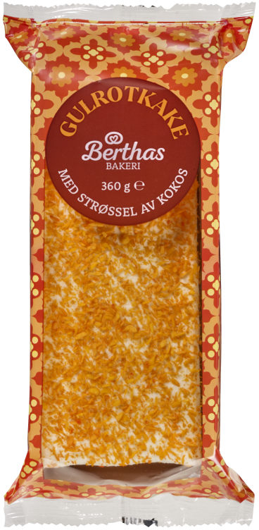 Gulrotkake 360g Berthas
