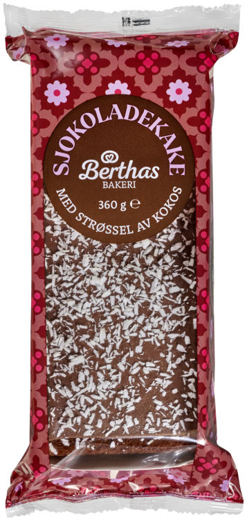 Sjokoladekake 360g Berthas