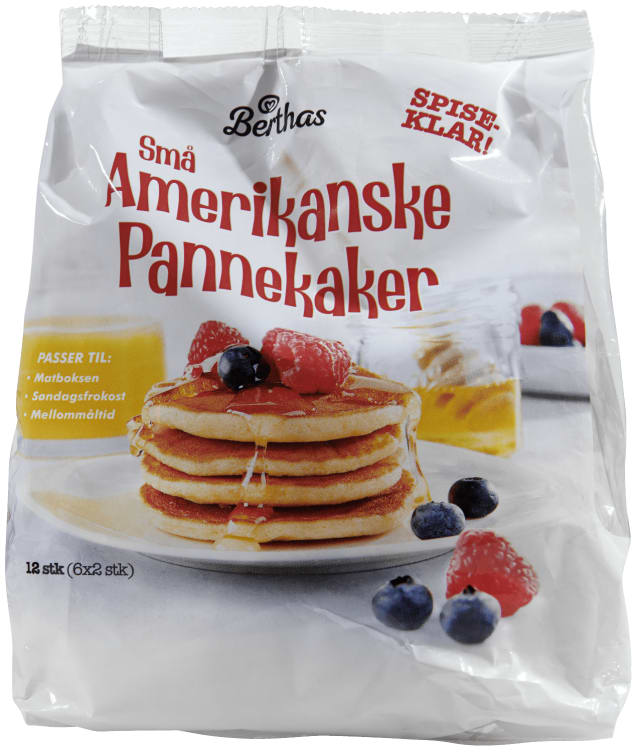 Product Image for Pannekaker Amerikanske 12stk 240g Berthas