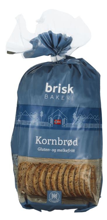 Kornbrød glutenfri 500g Brisk