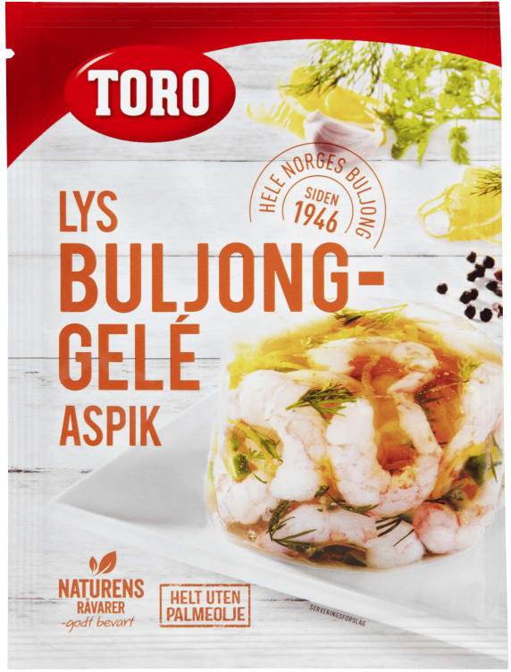 Toro Lys Buljonggelé Aspik 25g