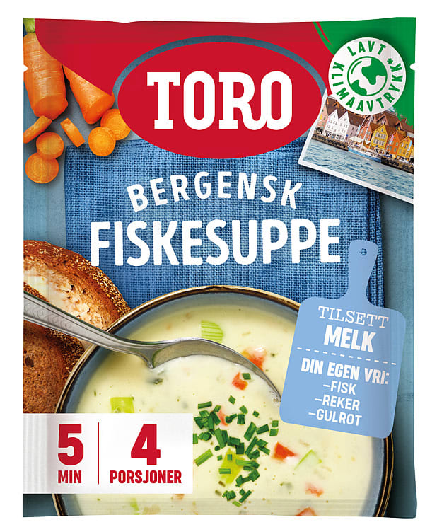 Bilde av Fiskesuppe Bergensk 81g Toro