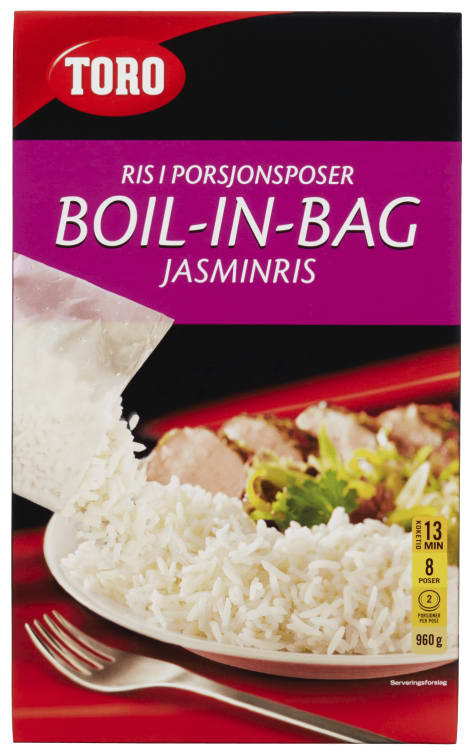 Toro boil in bag Jasminris 960g