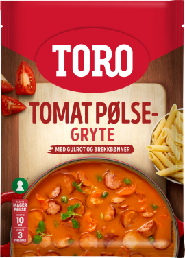 Tomat Pølsegryte