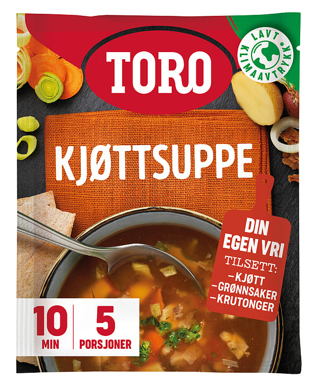 Kjøttsuppe m/Grønnsaker 81g Toro