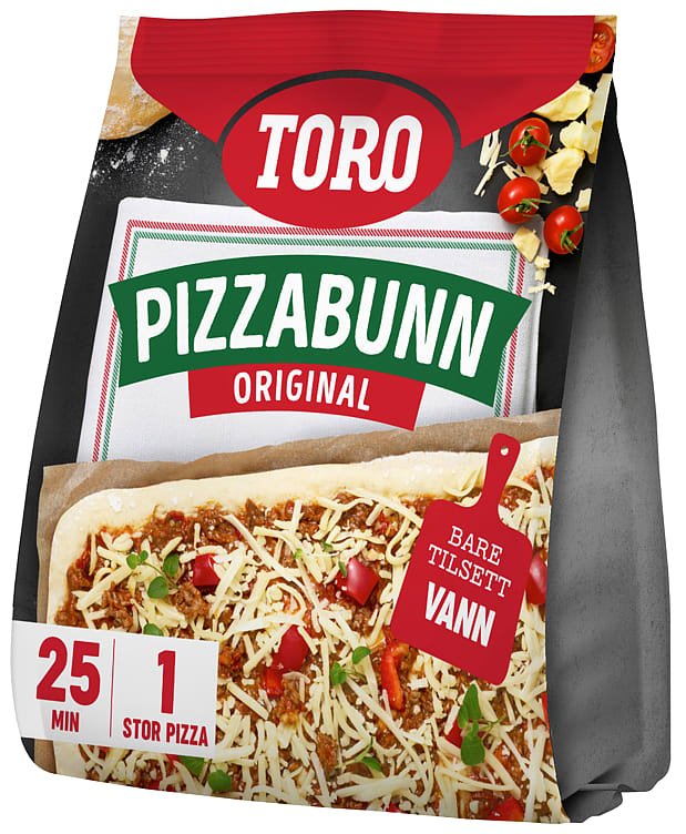 Pizzabunn Familiepakke 370g Toro
