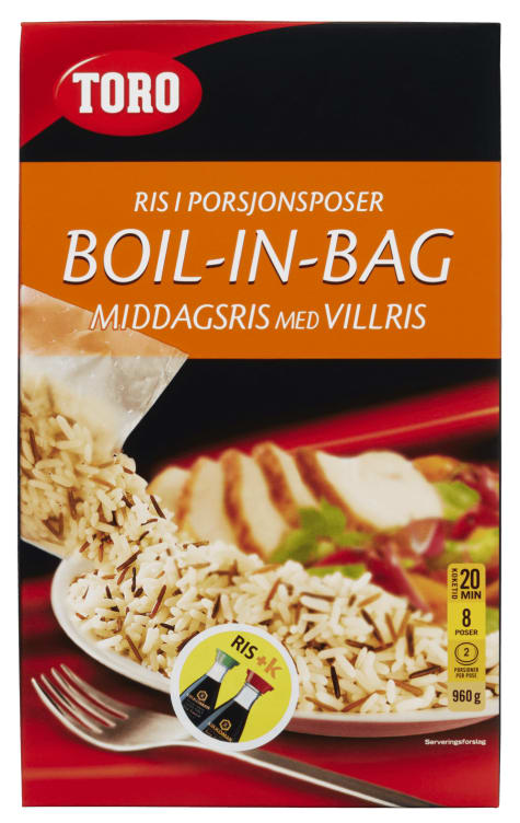 Middag & Villris Boil-In-Bag 960g