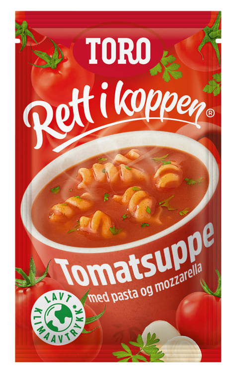 Tomatsuppe m/Mozzarella 26g Rett i Koppen