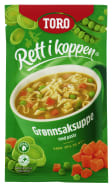 Grønnsaksuppe m/Pasta 21g Rett i Koppen