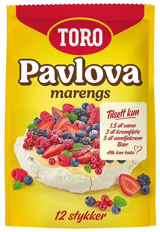 Pavlova Marengs 299g Toro