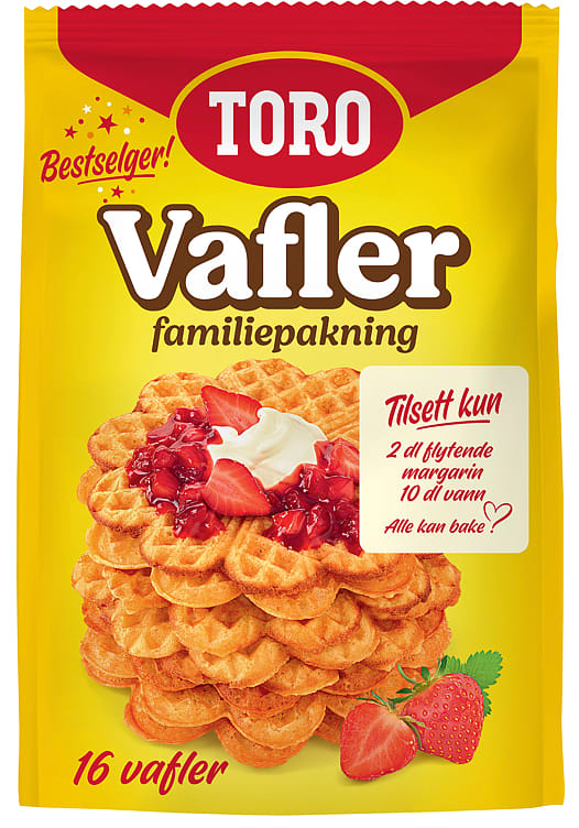 Vafler Mix Familie 591g Toro