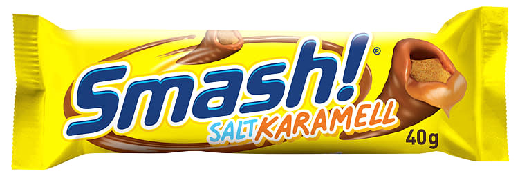 Smash! Bar - Salt Karamell 40g | Meny.no